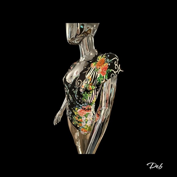 Alberto Makali Swirl Multi-Color Sweater - Picture 6 of 8